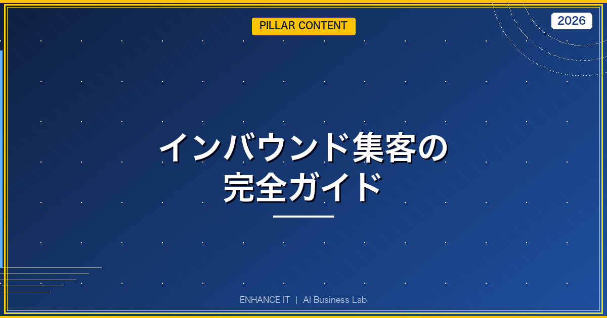 インバウンド集客の完全ガイド アイキャッチ画像